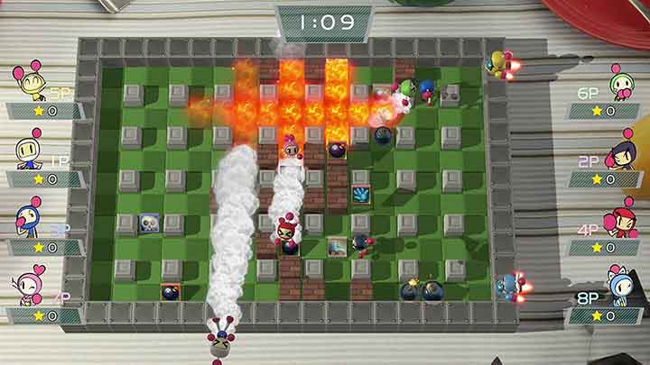 「超级炸弹人R」Super Bomberman R截图1