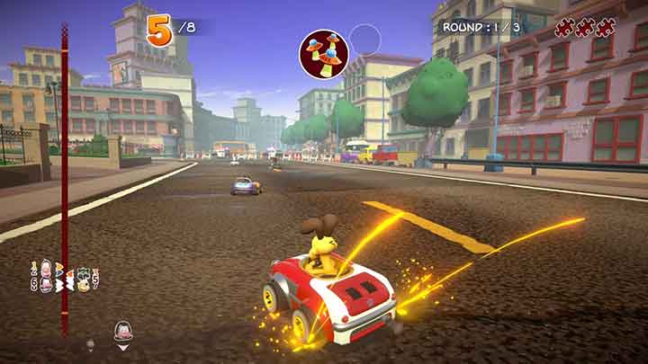 「加菲猫卡丁车:激情竞速」Garfield Kart - Furious Racing截图3